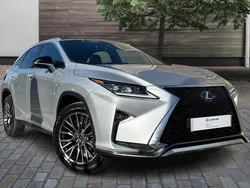Silver Used 2016 Lexus RX450h Sport Line SUV | £26,991