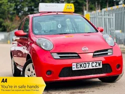 Red Used 2007 Nissan Micra Hatchback | £995 (Super price)