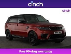 Red Used 2019 Land Rover Range Rover Sport HSE SUV | £25,999 (Fair price)