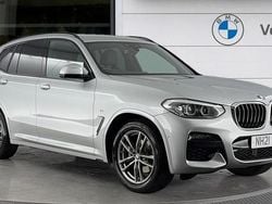 Silver Used 2021 BMW X3 M Sport SUV | £31,158 (Good price)