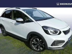 Premium sunlight white Used 2021 Honda Jazz EX Hatchback | £17,450 (Fair price)