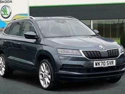 Special metallic quartz grey Used 2020 Skoda Karoq SUV | £18,331 (Fair price)