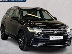 Black Used 2023 VW Tiguan R-line SUV | £29,499 (Fair price)