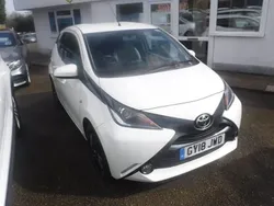 White Used 2018 Toyota Aygo x-style Hatchback | £6,995 (Fair price)