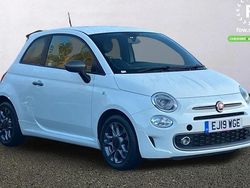 White Used 2019 Fiat 500 S Hatchback | £8,799 (Fair price)