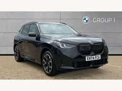 Black sapphire Used 2025 BMW X3 M Sport SUV | £53,348
