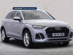 Silver Used 2024 Audi Q5 S-Line SUV | £38,122 (Fair price)