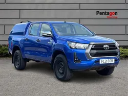 Blue Used 2021 Toyota HiLux Active Pickup | £17,995 (Fair price)