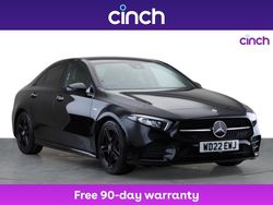 Black Used 2022 Mercedes A180 AMG Line Premium Sedan | £20,999 (Fair price)