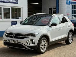 Pure white Used 2022 VW T-Roc Style SUV | £20,995 (Fair price)