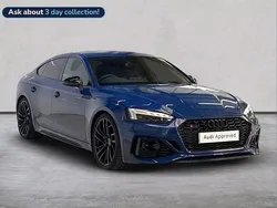Blue Used 2023 Audi RS5 Design Hatchback | £57,112 (Fair price)