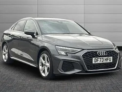 Grey Used 2023 Audi A3 S-Line Sedan | £22,295 (Fair price)