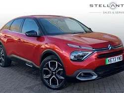 Red Used 2023 Citroën e-C4 Shine Hatchback | £15,310 (Fair price)