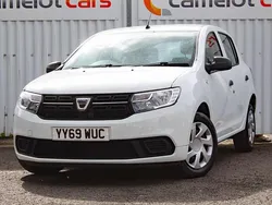 White Used 2019 Dacia Sandero Essentiel Hatchback | £6,990 (Fair price)