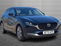 Deep crystal blue mica Used 2020 Mazda CX-30 Inclusive SUV | £12,490 (Fair price)