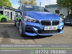 Blue Used 2018 BMW 220 Active Tourer M Sport MPV | £12,490