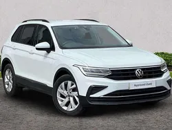 White Used 2022 VW Tiguan Life SUV | £21,995 (Good price)