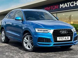 Blue Used 2017 Audi Q3 S-Line SUV | £13,000 (Fair price)