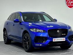 Blue Used 2017 Jaguar F-Pace S SUV | £19,995 (Fair price)