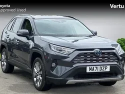 Grey Used 2022 Toyota RAV4 Hybrid Design SUV | £24,653 (Fair price)