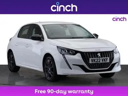 White Used 2022 Peugeot 208 Active Premium Hatchback | £12,449 (Fair price)