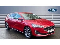 Red Used 2022 Ford Focus Titanium Hatchback | £15,330