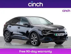 Black Used 2021 Citroën e-C4 Shine Hatchback | £11,999 (Fair price)