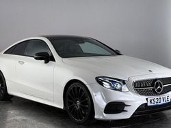 White Used 2020 Mercedes E300 AMG line Coupe | £27,850 (Good price)