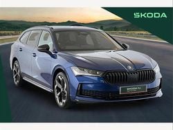 Blue New 2025 Skoda Superb SportLine Estate | £43,790 (Fair price)