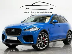 Blue Used 2018 Jaguar F-Pace Supercharged SUV | £39,490 (A bit pricey)