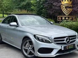 Silver Used 2017 Mercedes C250 AMG Line Premium Plus Sedan | £10,995 (Good price)