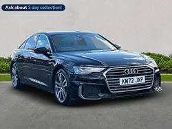 Black Used 2022 Audi A6 S-Line Sedan | £25,485 (Good price)