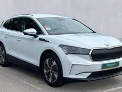 White Used 2024 Skoda Enyaq iV SUV | £30,390 (Fair price)