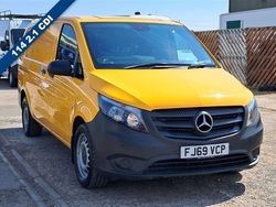 Yellow Used 2019 Mercedes Vito MPV | £9,599 (Expensive)