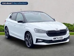 White Used 2025 Skoda Fabia Monte Carlo Hatchback | £20,178 (Expensive)