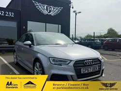 Silver Used 2017 Audi A3 S-Line Sedan | £12,495 (Super price)