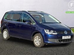 Blue Used 2021 VW Sharan SE MPV | £22,699 (Fair price)