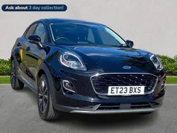 Black Used 2023 Ford Puma Gen-E Titanium Hatchback | £15,999
