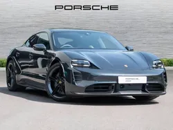 Grey Used 2022 Porsche Taycan Sedan | £74,995 (A bit pricey)