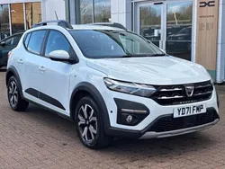 White Used 2021 Dacia Sandero Prestige Hatchback | £10,995 (Fair price)