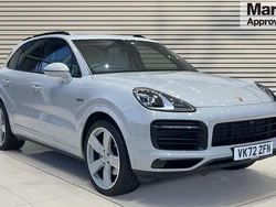 Grey Used 2022 Porsche Cayenne Platinum Edition SUV | £60,454 (Fair price)
