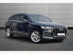 Black Used 2023 Audi Q7 S-Line SUV | £41,950 (Good price)