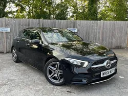 Black Used 2018 Mercedes A180 AMG line Hatchback | £14,395 (Fair price)