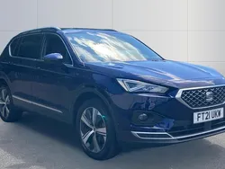Blue Used 2021 Seat Tarraco XCELLENCE SUV | £22,498 (Fair price)