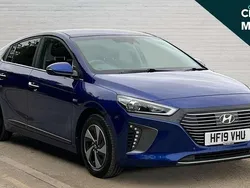 Blue Used 2019 Hyundai Ioniq Premium SE Sedan | £12,513 (Fair price)