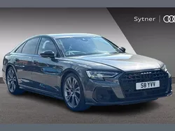 Grey Used 2022 Audi S8 Black Edition Sedan | £65,000