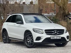 White Used 2016 Mercedes GLC220 AMG line Estate | £15,195 (Fair price)