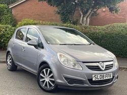 Silver Used 2008 Vauxhall Corsa Club Hatchback | £1,795 (Super price)