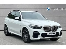 White Used 2022 BMW X5 M Sport SUV | £46,550 (Super price)
