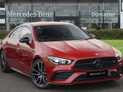 Red Used 2020 Mercedes CLA35 AMG Premium Coupe | £29,811 (Fair price)
